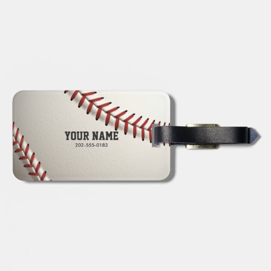 野球 ラゲッジタグ (裏面横)