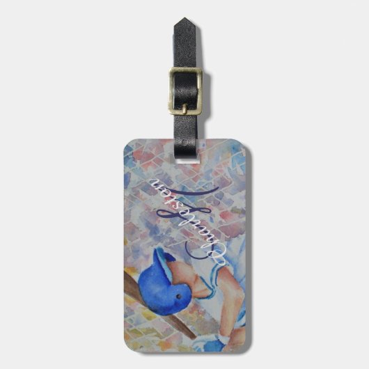 野球 ラゲッジタグ (正面縦)