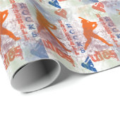 野球 ラッピングペーパー (ロールコーナー)