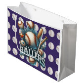 野球 ラージペーパーバッグ (正面アングル)