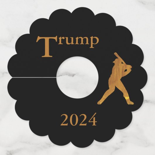 野球 ワイングラスタグ (正面)