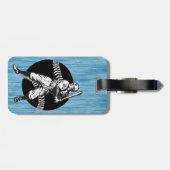 野球：ヴィンテージラゲージタグ ラゲッジタグ (裏面横)