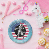 野球：ヴィンテージ紙プレート ペーパープレート (パーティー)