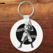 野球：ヴィンテージ キーホルダー (正面)