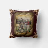 野球：ヴィンテージ クッション (裏面)