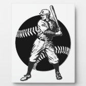 野球：ヴィンテージ フォトプラーク (正面)
