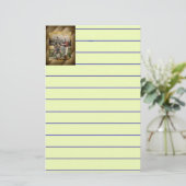 野球:ヴィンテージ 便箋 (スタンド正面)