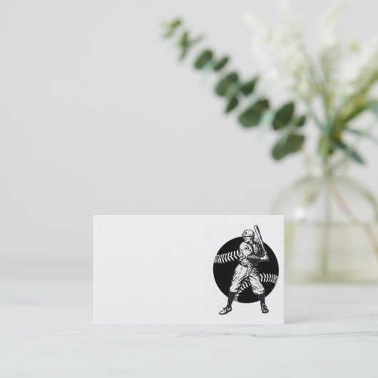 野球：ヴィンテージ 名刺 (スタンド正面)