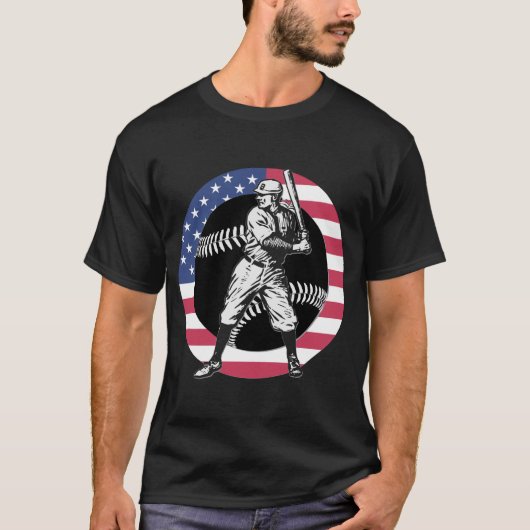 野球:ヴィンテージTシャツ Tシャツ (正面)