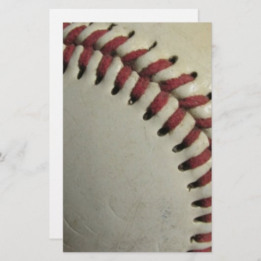 野球 便箋 (正面/裏面)