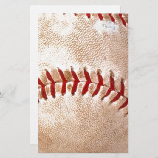 野球 便箋 (正面/裏面)