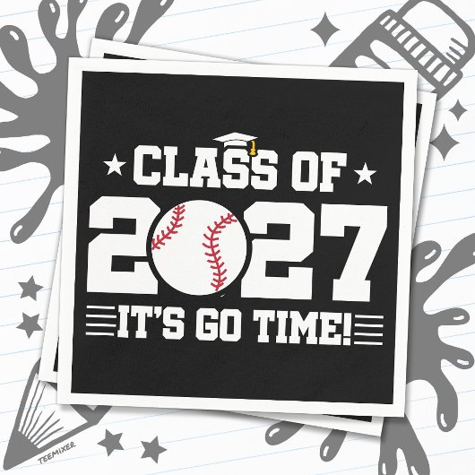 野球 卒業 今時 上級 2027年度 スタンダードカクテルナプキン