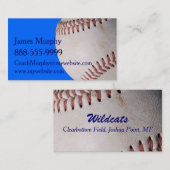 野球 名刺 (正面/裏面)