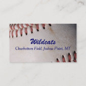 野球 名刺 (裏面)