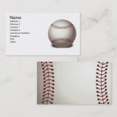 野球 名刺 (正面/裏面)