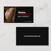 野球-名刺 名刺 (正面/裏面)