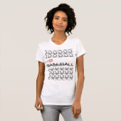 野球 女性 Tシャツ Tシャツ (正面フル)