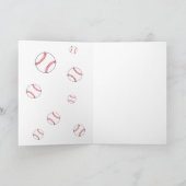 野球 感謝の気持ち コーチ カード (内部)