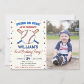 野球・第2回3期パーティー打者 招待状 (正面)