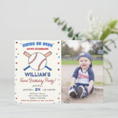 野球・第2回3期パーティー打者 招待状 (スタンド正面)