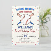 野球・第2回3期パーティー打者 招待状 (スタンド正面)