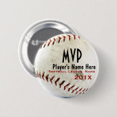 野球 缶バッジ (正面&裏面)