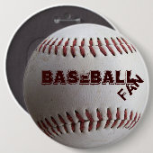 野球 缶バッジ (正面&裏面)
