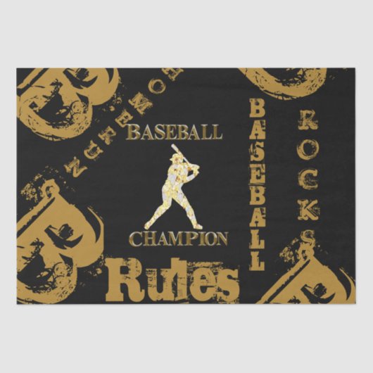 野球 薄葉紙 (正面)