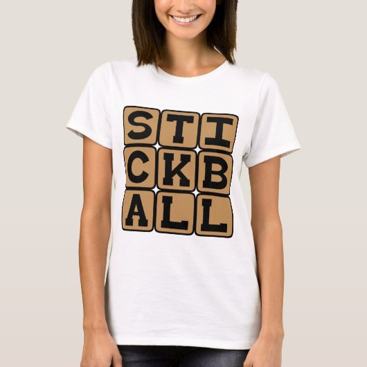 野球・通り球 Tシャツ (正面)