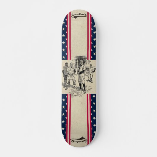 野球：選手スケートボード スケートボード (正面)