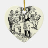 野球:選手 セラミックオーナメント (正面)