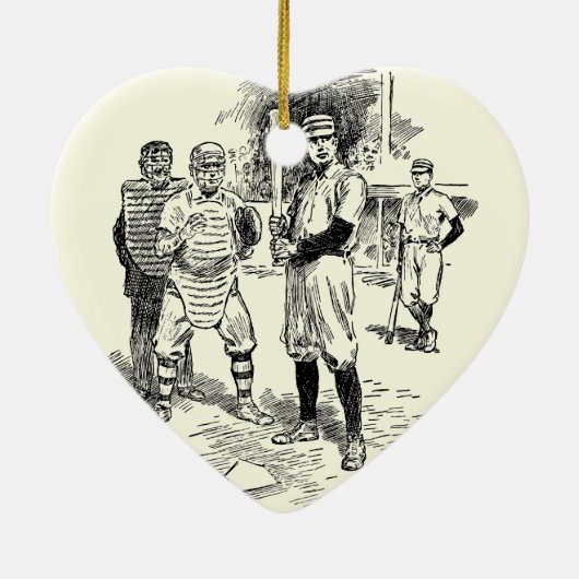 野球:選手 セラミックオーナメント (裏面)