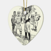 野球:選手 セラミックオーナメント (左)