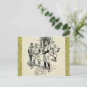 野球：選手 ポストカード (スタンド正面)