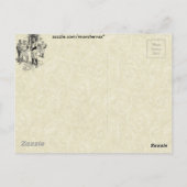 野球：選手 ポストカード (裏面)