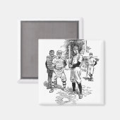 野球：選手 マグネット (正面/裏面)