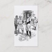 野球：選手 名刺 (裏面)