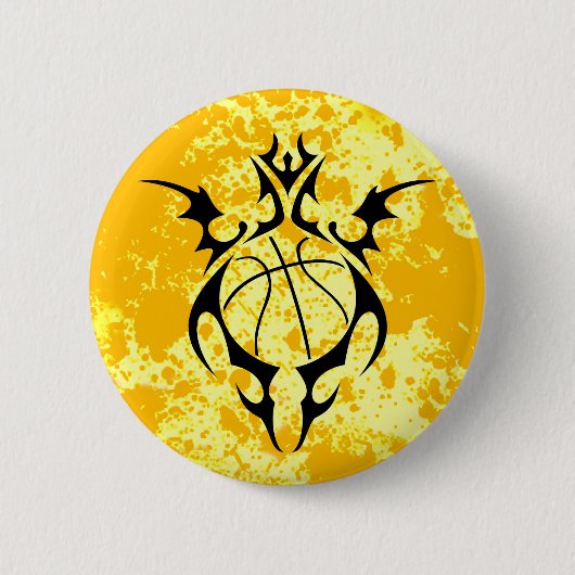 野球。部族的。 缶バッジ (正面)