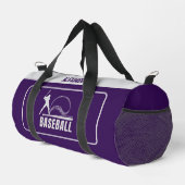 野球、野球選手、チーム、誕生日ギフト ダッフルバッグ (右コーナー)