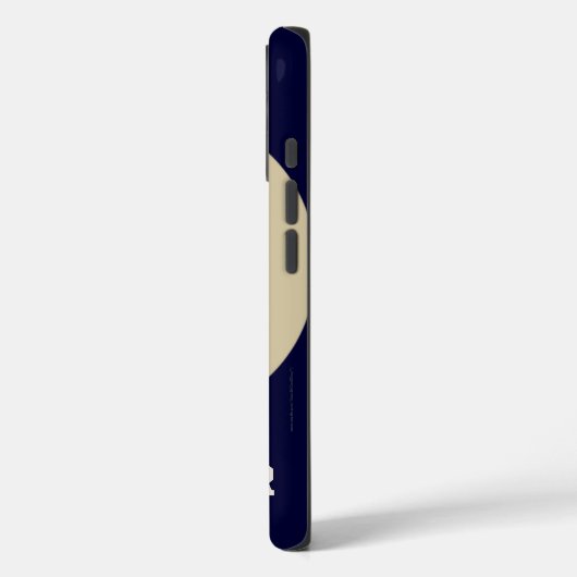 野球、青、名前 Case-Mate iPhoneケース (裏面 / 左)