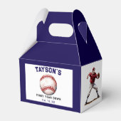 野球・1年目を終える1歳の誕生日 フェイバーボックス (正面サイド)