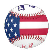 野球 – 7月4日 – Liberty Dog Sports Goods 野球ボール (裏面)