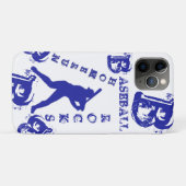 野球 Case-Mate iPhoneケース (裏面(横))