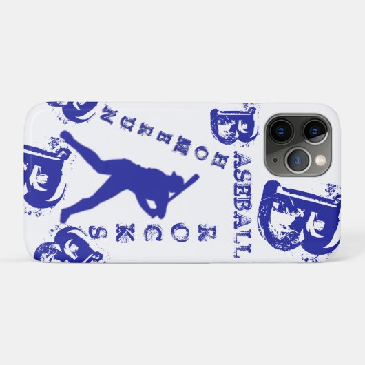 野球 Case-Mate iPhoneケース (裏面(横))