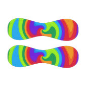 野球 – groovy、カラフルレインボースワールデザイン 野球ボール (パネル)