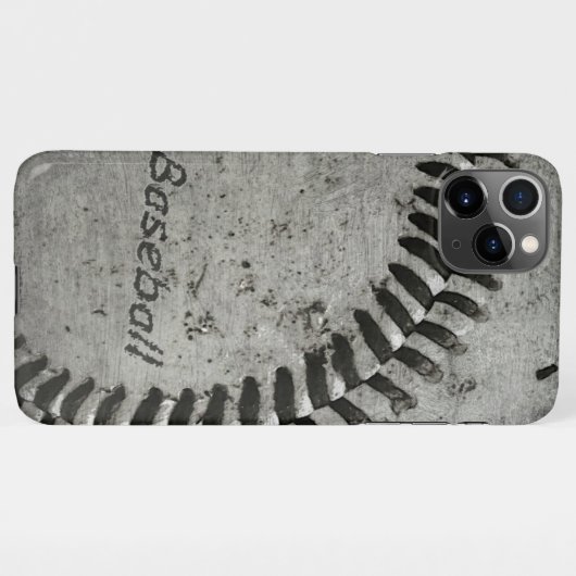 野球 iPhoneケース (裏面横)