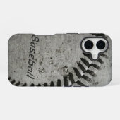 野球 iPhone 16ケース (裏面横)