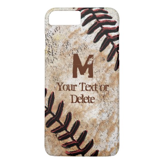 野球iPhoneケース オリジナル iPhone 7 Plus Case-Mate iPhoneケース (裏面)
