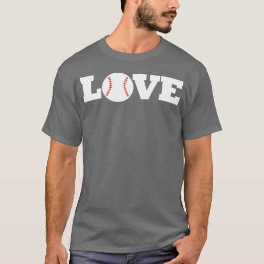 野球LOVE Tシャツ (正面)