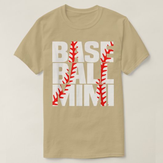 野球MIMI Tおばあ誇りを持ったちゃん  Tシャツ (デザイン正面)